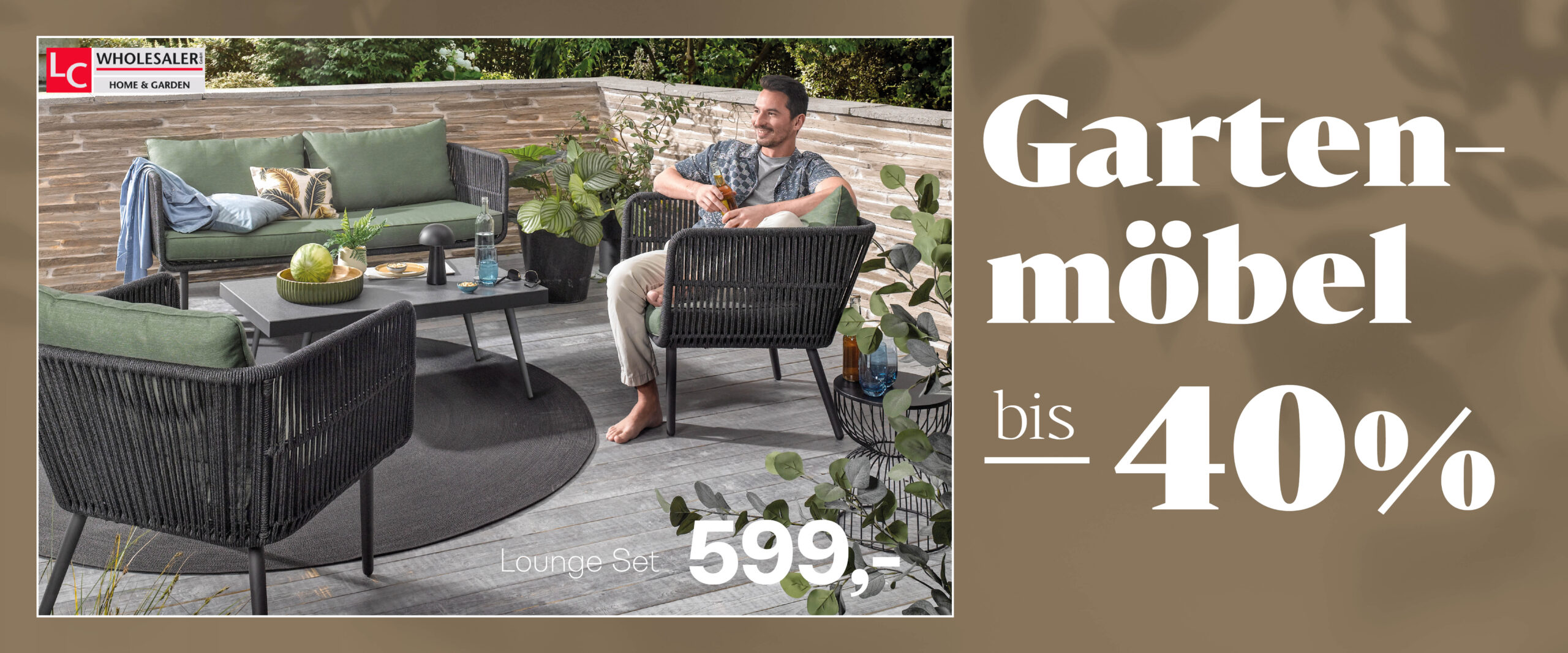 Gartenmöbel bis -40%